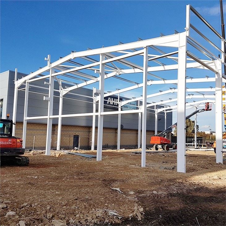Large Span Prefabricated Steel Structure Warehouse