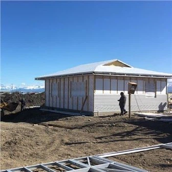 House Prefab tal-Azzar tal-Gauge tad-Dawl Reżistenti Termali
